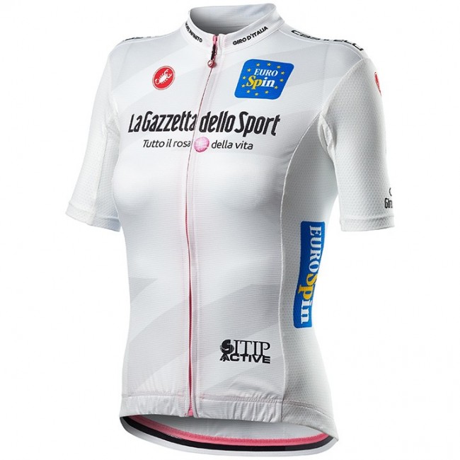 Completo Ciclismo 2020 GIRO D'ITALIA Maglia Bianca Donna Squadre Maglia Ciclismo Manica Corta Completo Ciclismo 2020 GIRO D'ITALIA Maglia Bianca Donna Squadre Maglia Ciclismo Manica Corta