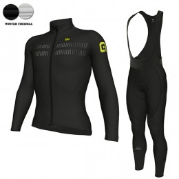 2018 Ale N3 Winter Abbigliamento Ciclismo Maglia Ciclismo Manica Lunga e Salopette Lunga 37660AW