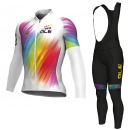 2018 Ale N5 Abbigliamento Ciclismo Maglia Ciclismo Manica Lunga e Salopette Lunga 62666XU