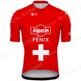 Alpecin Fenix Swiss Pro Team 2021 Maglia Ciclismo Manica Corta 7HVZ2V