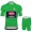 Green Alpecin Fenix Tour De France 2021 Team abbigliamento Bici Completo Maglia Ciclismo Corta + pantaloncini wfu0To