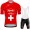 Alpecin Fenix Swiss Pro Team 2021 abbigliamento Bici Completo Maglia Ciclismo Corta e Salopette zLzUeP