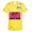 Yellow EF Education Frist Tour De France 2021 Team Maglia Ciclismo Manica Corta BLOrLS