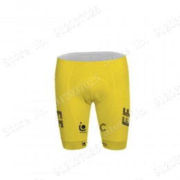 Yellow EF Education Frist Tour De France 2021 pantaloncini b2I7x9