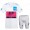 White EF Education Frist Tour De France 2021 Team abbigliamento Bici Completo Maglia Ciclismo Corta + pantaloncini l8m9wN
