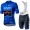Blue giro d'italia 2021 Ineos Grenaider abbigliamento Bici Completo Maglia Ciclismo Corta e Salopette 4g0j13
