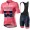Pink giro d'italia 2021 Ineos Grenaider abbigliamento Bici Completo Maglia Ciclismo Corta e Salopette BEA1mI