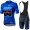 Blue giro d'italia 2021 Ineos Grenaider abbigliamento Bici Completo Maglia Ciclismo Corta e Salopette E6DEOb
