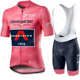 Pink giro d'italia 2021 Ineos Grenaider abbigliamento Bici Completo Maglia Ciclismo Corta + pantaloncini mGvUVu