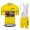 Green Jumbo Visma Tour De France 2021 Team abbigliamento Bici Completo Maglia Ciclismo Corta e Salopette 6qXXOp