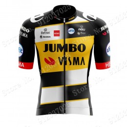 New Style Jumbo Visma 2021 Team Maglia Ciclismo Manica Corta 6un8Rk