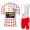 Polka Dot Jumbo Visma Tour De France 2021 Team abbigliamento Bici Completo Maglia Ciclismo Corta + pantaloncini Flo0dt