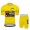 Green Jumbo Visma Tour De France 2021 Team abbigliamento Bici Completo Maglia Ciclismo Corta + pantaloncini O0IyQO