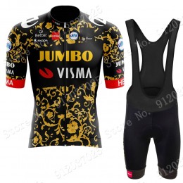 New Style Jumbo Visma 2021 Team abbigliamento Bici Completo Maglia Ciclismo Corta e Salopette xpa2jZ