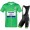 Green Deceuninck quick step Tour De France 2021 Team abbigliamento Bici Completo Maglia Ciclismo Corta + pantaloncini AoFwp8
