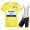 Yellow Deceuninck quick step Tour De France 2021 Team abbigliamento Bici Completo Maglia Ciclismo Corta + pantaloncini VVqZWH