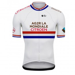 Ag2r France Champion Pro Team 2021 Maglia Ciclismo Manica Corta SAGyyX
