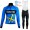 Winter Fleece Asturias Pro Team 2021 Abbigliamento Maglia Ciclismo Manica Lunga e Salopette Lunga LpBYON