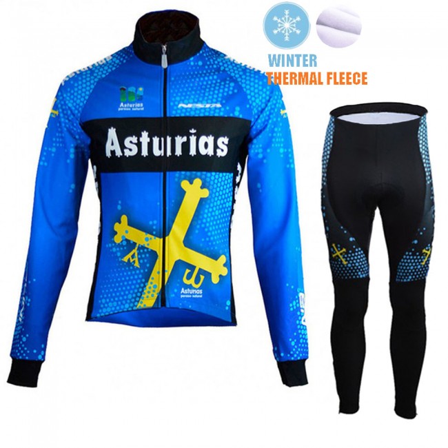 Winter Fleece Asturias Pro Team 2021 Abbigliamento Maglia Ciclismo Manica Lunga e Salopette Lunga M79sAP Winter Fleece Asturias Pro Team 2021 Abbigliamento Maglia Ciclismo Manica Lunga e Salopette Lunga M79sAP