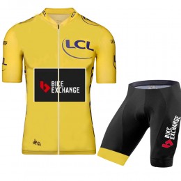 Bike Exchange Tour De France Pro Team 2021 abbigliamento Bici Completo Maglia Ciclismo Corta e Salopette RaPfLw
