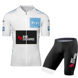 Bike Exchange Tour De France Pro Team 2021 abbigliamento Bici Completo Maglia Ciclismo Corta e Salopette TduCvy