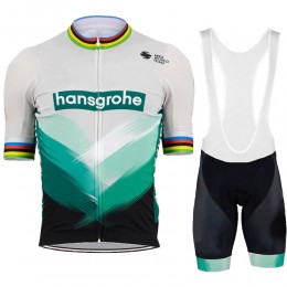 Bora Hansgrohe Pro 2021 Team abbigliamento Bici Completo Maglia Ciclismo Corta e Salopette AbPJRM
