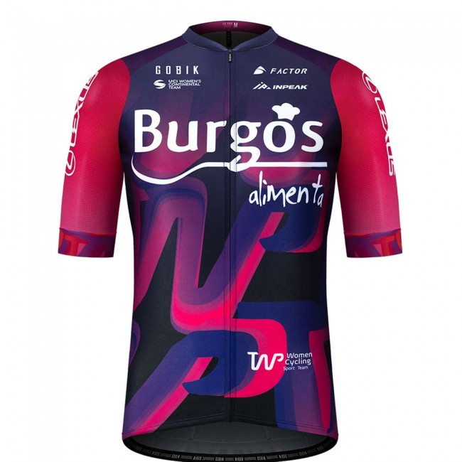 Burgos Alimenta 2021 Team Maglia Ciclismo Manica Corta Wnfdy3 Burgos Alimenta 2021 Team Maglia Ciclismo Manica Corta Wnfdy3