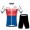 CHAMPION CZECH REPUBLIC Pro Team 2021 abbigliamento Bici Completo Maglia Ciclismo Corta e Salopette XgfF03