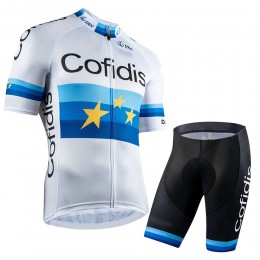 Cofidis 2021 Team abbigliamento Bici Completo Maglia Ciclismo Corta + pantaloncini hETBvf