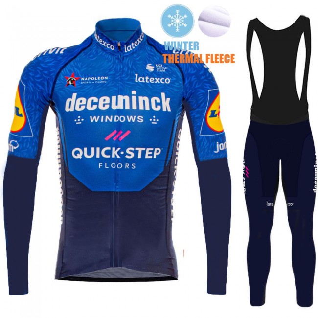 2021 Winter Fleece Deceuninck quick step Pro Team Abbigliamento Maglia Ciclismo Manica Lunga e Salopette Lunga IO1ZKB 2021 Winter Fleece Deceuninck quick step Pro Team Abbigliamento Maglia Ciclismo Manica Lunga e Salopette Lunga IO1ZKB