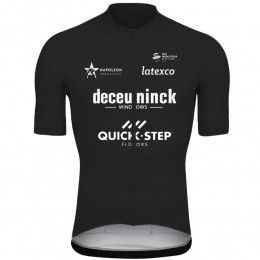 2021 Deceuninck quick step Black Pro Team Maglia Ciclismo Manica Corta QzlPZW