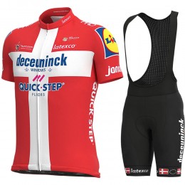 2021 Deceuninck quick step Danish Pro Team abbigliamento Bici Completo Maglia Ciclismo Corta + pantaloncini c4guh9
