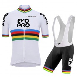 Evopro Cycling Pro 2021 Team abbigliamento Bici Completo Maglia Ciclismo Corta e Pantaloncin lXR6XC