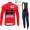 Winter Fleece INEOS Grenadier Spanish Pro Team 2021 Abbigliamento Maglia Ciclismo Manica Lunga e Salopette Lunga 14XTek
