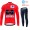 Winter Fleece INEOS Grenadier Spanish Pro Team 2021 Abbigliamento Maglia Ciclismo Manica Lunga e Salopette Lunga suJDxR
