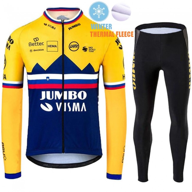 Winter Fleece Jumbo Visma SLovenia Pro Team 2021 Abbigliamento Maglia Ciclismo Manica Lunga e Salopette Lunga nFJt6O Winter Fleece Jumbo Visma SLovenia Pro Team 2021 Abbigliamento Maglia Ciclismo Manica Lunga e Salopette Lunga nFJt6O