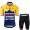 Jumbo Visma SLovenia Pro 2021 Team abbigliamento Bici Completo Maglia Ciclismo Corta e Salopette snuVwu