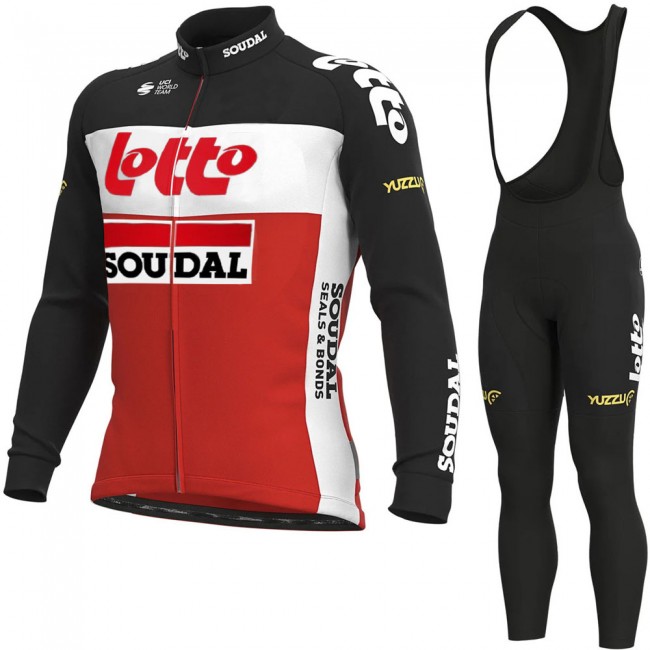 2021 Lotto Soudal Pro Team Abbigliamento Maglia Ciclismo Manica Lunga e Salopette Lunga ZPJBh4 2021 Lotto Soudal Pro Team Abbigliamento Maglia Ciclismo Manica Lunga e Salopette Lunga ZPJBh4