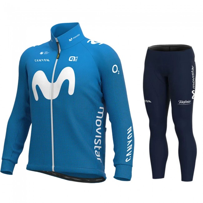 2021 Movistar Pro Team Abbigliamento Maglia Ciclismo Manica Lunga e Salopette Lunga hXc3KX 2021 Movistar Pro Team Abbigliamento Maglia Ciclismo Manica Lunga e Salopette Lunga hXc3KX