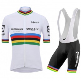 quick step champion Pro 2021 Team abbigliamento Bici Completo Maglia Ciclismo Corta e Salopette 005YdU