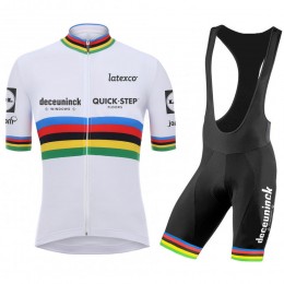quick step champion Pro 2021 Team abbigliamento Bici Completo Maglia Ciclismo Corta e Salopette 41T6kf