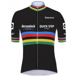 quick step champion Pro 2021 Team Maglia Ciclismo Manica Corta HEe6tb