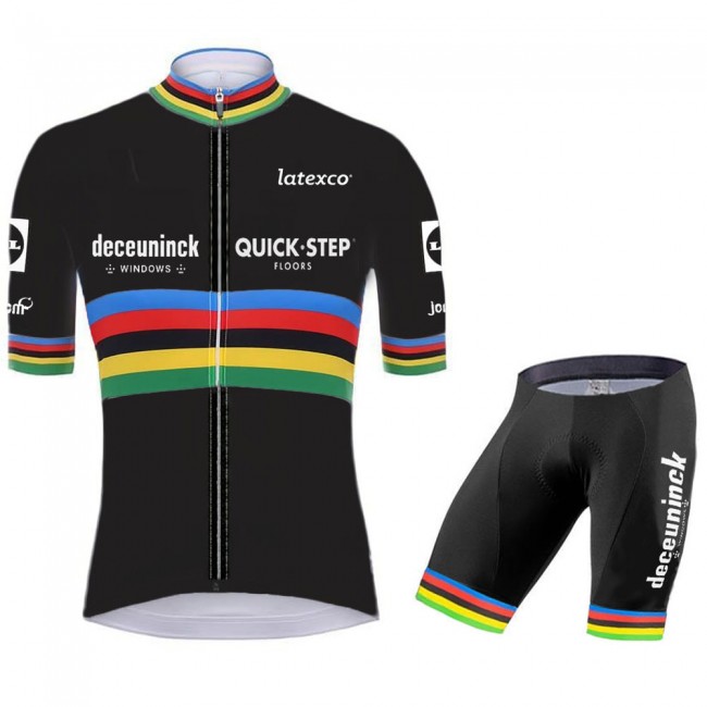 quick step champion Pro 2021 Team abbigliamento Bici Completo Maglia Ciclismo Corta e Salopette P3AOF7 quick step champion Pro 2021 Team abbigliamento Bici Completo Maglia Ciclismo Corta e Salopette P3AOF7