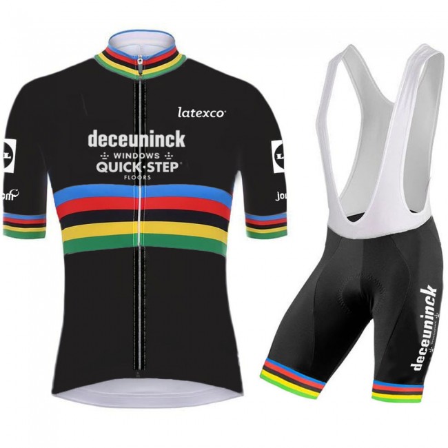 quick step champion Pro 2021 Team abbigliamento Bici Completo Maglia Ciclismo Corta e Salopette jRH40K quick step champion Pro 2021 Team abbigliamento Bici Completo Maglia Ciclismo Corta e Salopette jRH40K
