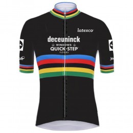 quick step champion Pro 2021 Team Maglia Ciclismo Manica Corta uPAM2G