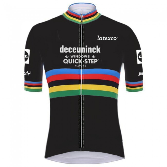 quick step champion Pro 2021 Team Maglia Ciclismo Manica Corta uPAM2G quick step champion Pro 2021 Team Maglia Ciclismo Manica Corta uPAM2G