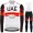 2021 UAE Emirates Pro Team Abbigliamento Maglia Ciclismo Manica Lunga e Salopette Lunga LOdPCn
