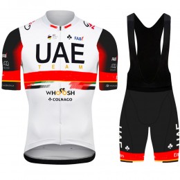 2021 UAE Emirates Pro Team abbigliamento Bici Completo Maglia Ciclismo Corta e Salopette QwOc0o