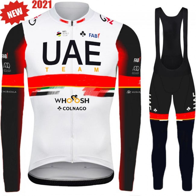 2021 UAE Emirates Pro Team Abbigliamento Maglia Ciclismo Manica Lunga e Salopette Lunga boGDcp 2021 UAE Emirates Pro Team Abbigliamento Maglia Ciclismo Manica Lunga e Salopette Lunga boGDcp