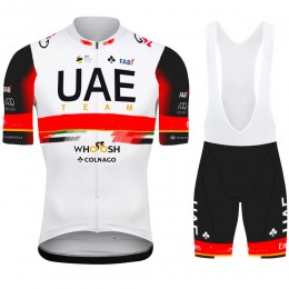 2021 UAE Emirates Pro Team abbigliamento Bici Completo Maglia Ciclismo Corta e Salopette kSE6Fa